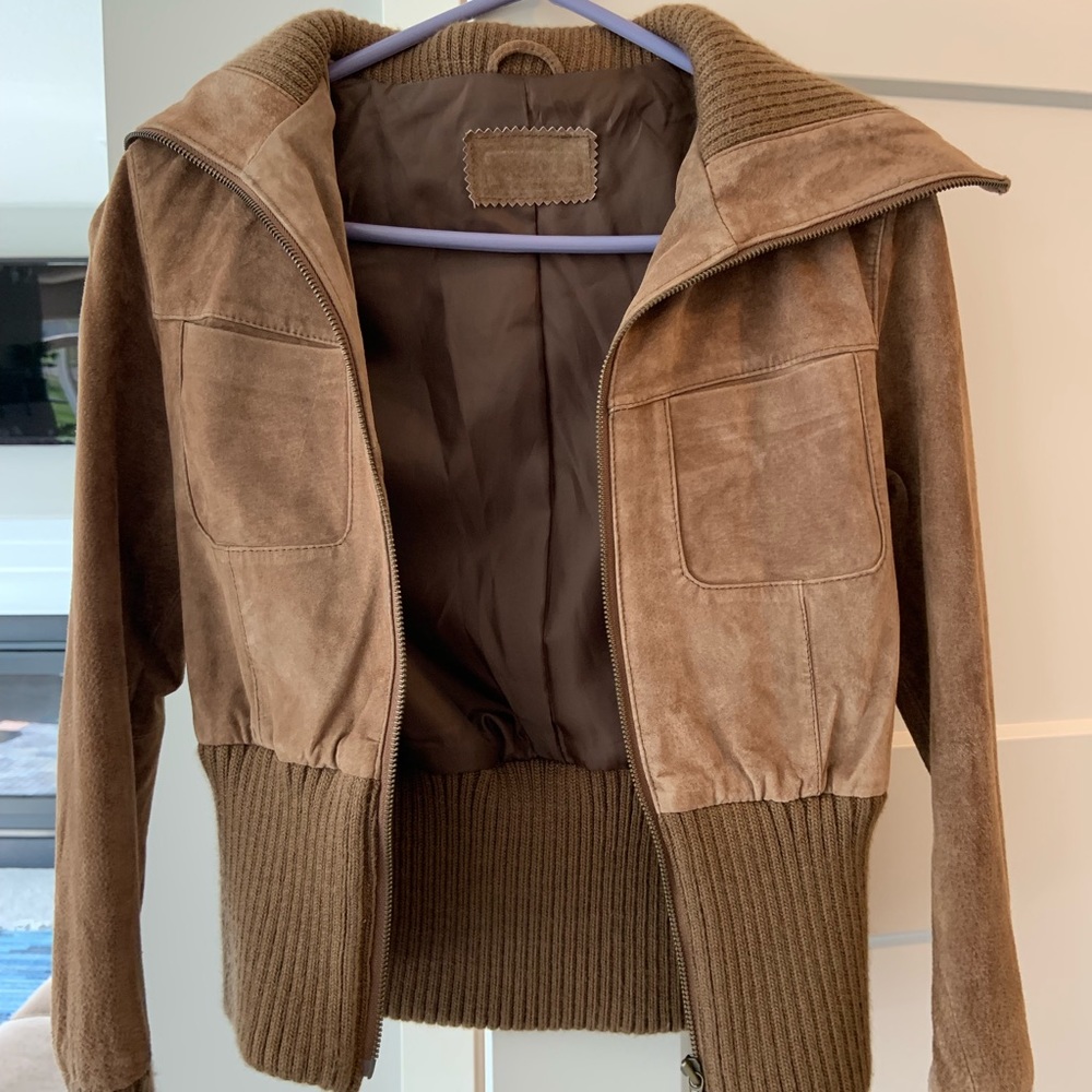 Suede Leather Jacket